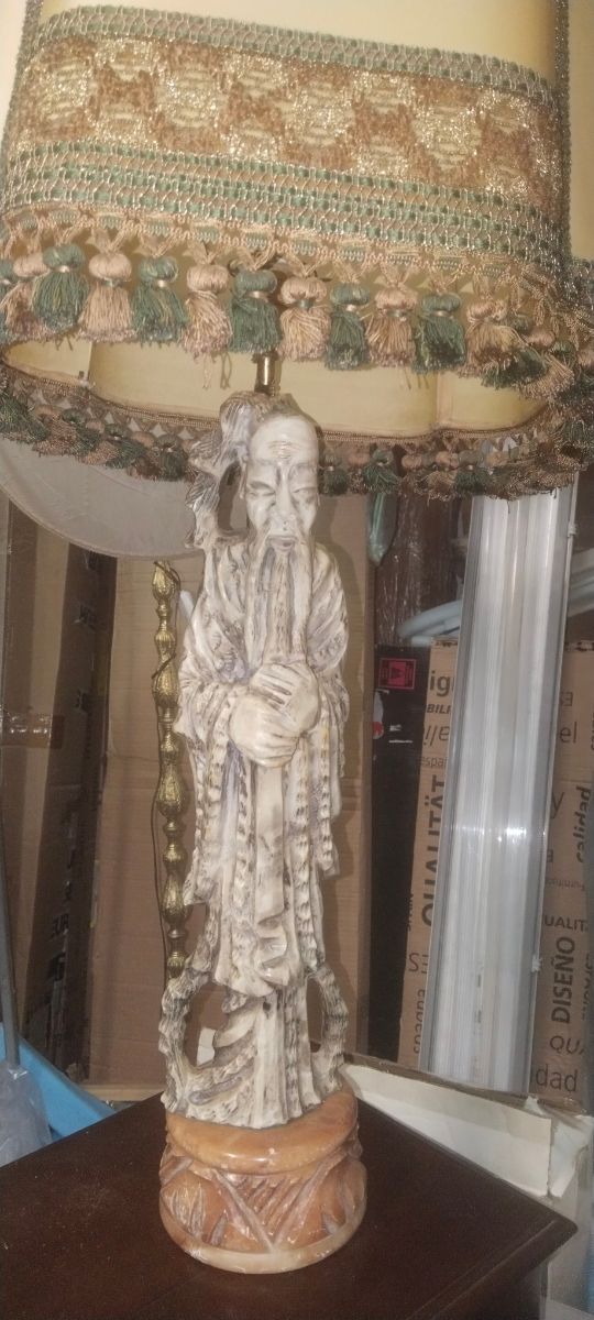 Pareja de lámparas orientales