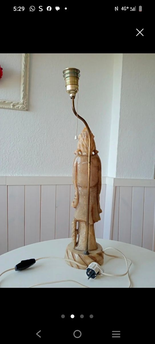 Pareja de lámparas orientales