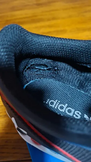 Deportivas Adidas L.A. Trainer II Negras Rojas