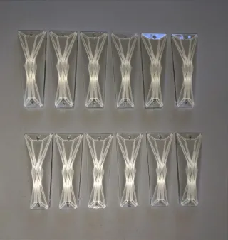 ANTIGUOS TRAPECIOS, LÁGRIMAS DE CRISTAL