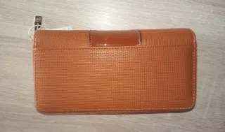 Monedero Cartera Marrón Dukemoda Nuevo