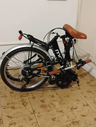 Bicicleta Moma First class Plegable Negra