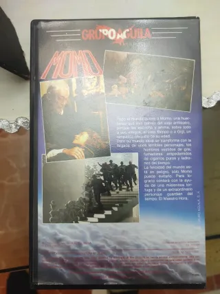 Momo VHS Película Familiar Fantasía Español