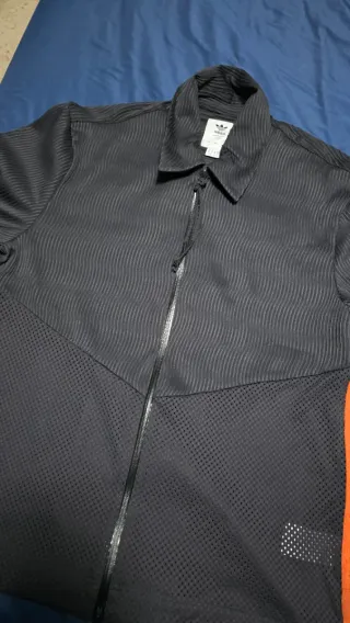 Camisa Adidas Oversize Negra Talla S