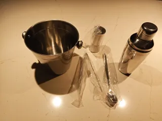Juego de coctelería acero