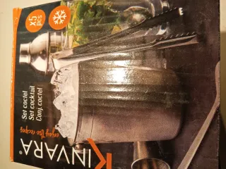 Juego de coctelería acero