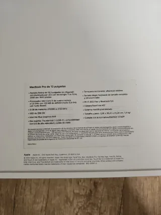 MacBook Pro 13 Touch Bar (2020)