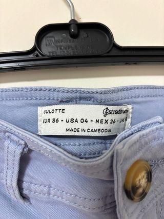 Pantalón cullote campana mujer - Stradivarius - 36