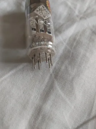 Valvola Telefunken EABC80 nuova testata