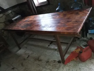 MESA RUSTICA PRECIOSA