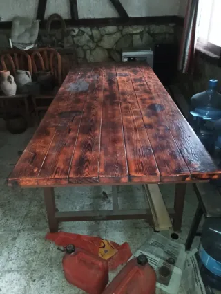 MESA RUSTICA PRECIOSA