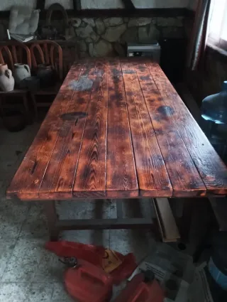 MESA RUSTICA PRECIOSA