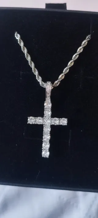 Colgante Cruz con Circonitas