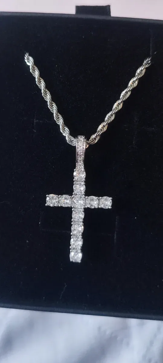 Colgante Cruz con Circonitas