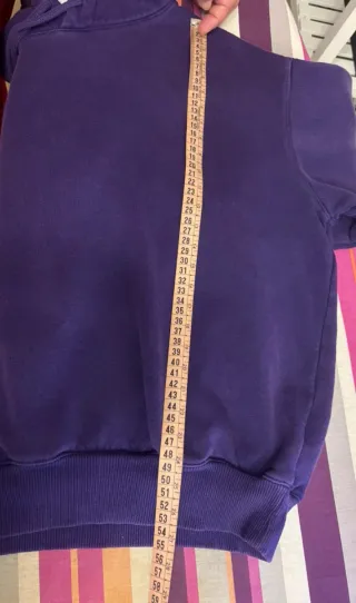 Sudadera Morada con capucha