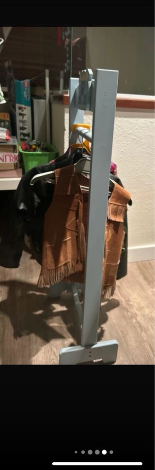 Perchero infantil madera niños