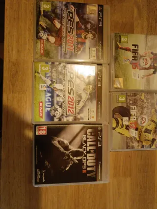 Consola PS3 Negra + 4 Juegos