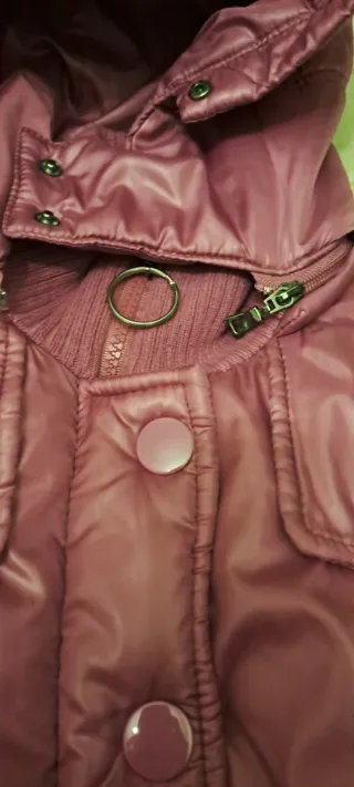 Piumino bambina SMALL con cintura