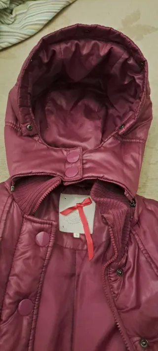 Piumino bambina SMALL con cintura