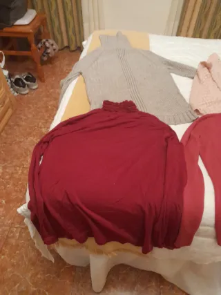 Lote 4 jerséis señora y un pantalon