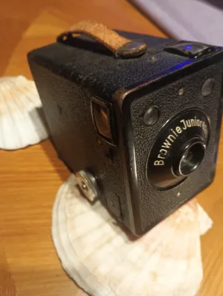 Cámara de fotos vintage Kodak Brownie Junior 620