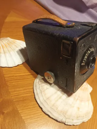 Cámara de fotos vintage Kodak Brownie Junior 620