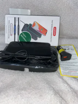 Cargador Inalámbrico Polmxs Negro