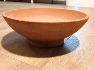 Maceta de barro antigua