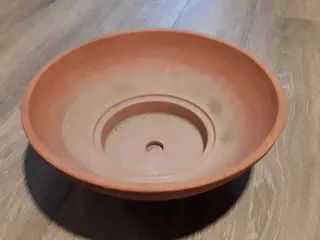 Maceta de barro antigua