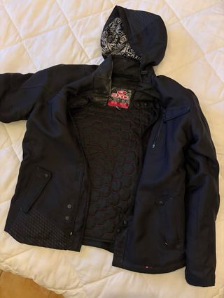 Conjunto motero: Casco + 2 Chaquetas + Pantalón XL