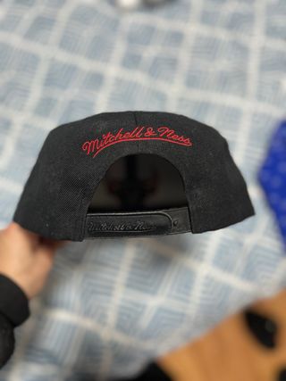 Gorra Mitchell & Ness Chicago Bulls Negra