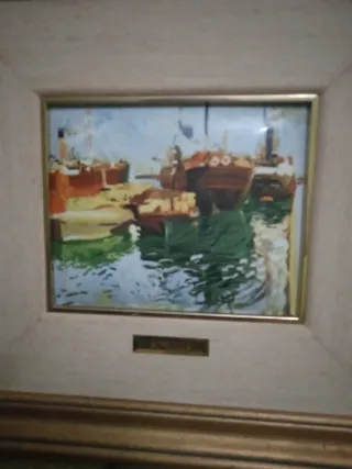 Lote 6x reproducciones clásicos pintura.