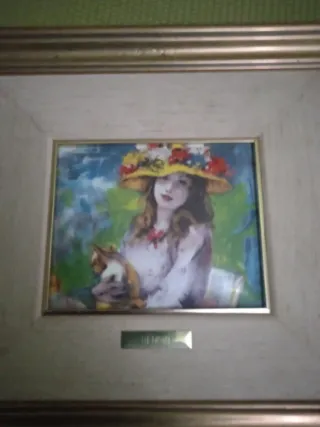 Lote 6x reproducciones clásicos pintura.