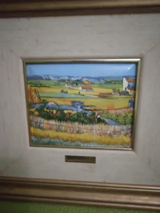 Lote 6x reproducciones clásicos pintura.