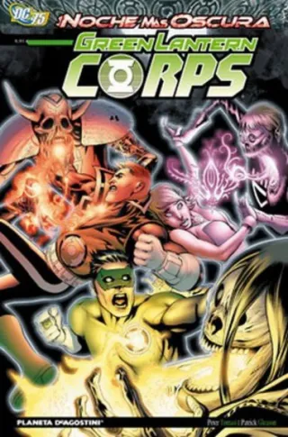 Cómic LA NOCHE MAS OSCURA: GREEN LANTERN CORPS (2)