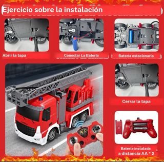 Camión Bomberos RC Agua