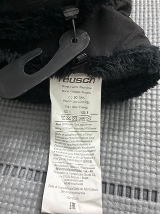 Guantes Reusch Lea Gore-tex talla L