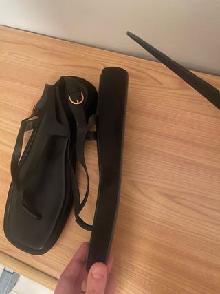 Chanclas Zara Negras