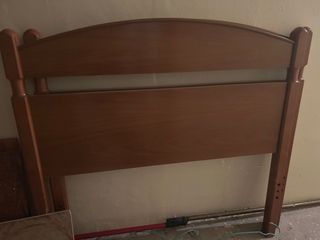 2 Cabeceros Madera Cama 90cm