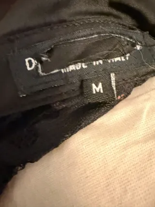 Vestido negro encaje y tul