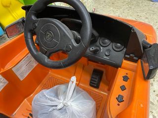 Coche Eléctrico Infantil Naranja