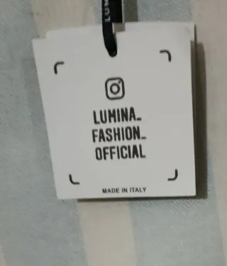 Minifalda LUMINA rayas azul y blanco