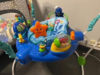 Saltador para bebé con temática marina