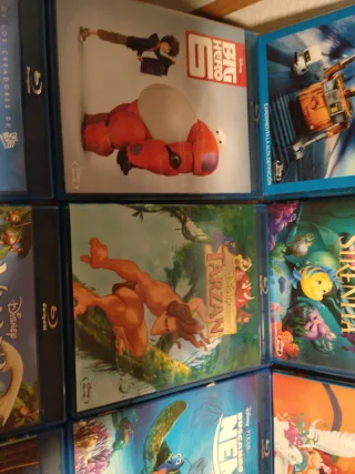 Lote Blu-rays Disney Español