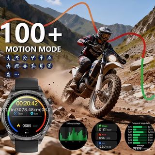 Smartwatch GPS Watch 5 PRO Negro/Plata+ CORREAS