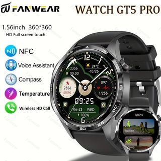Smartwatch GPS Watch 5 PRO Negro/Plata+ CORREAS