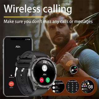 Smartwatch GPS Watch 5 PRO Negro/Plata+ CORREAS