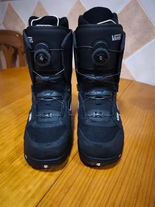 Botas de Snowboard VANS Negras con portabotas