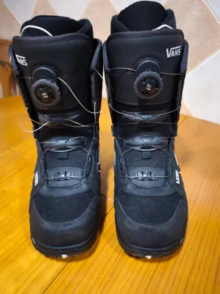 Botas de Snowboard VANS Negras con portabotas