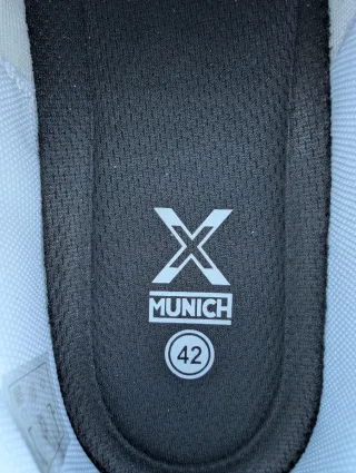 Zapatillas Hombre Munich Dash Blancas y Grises